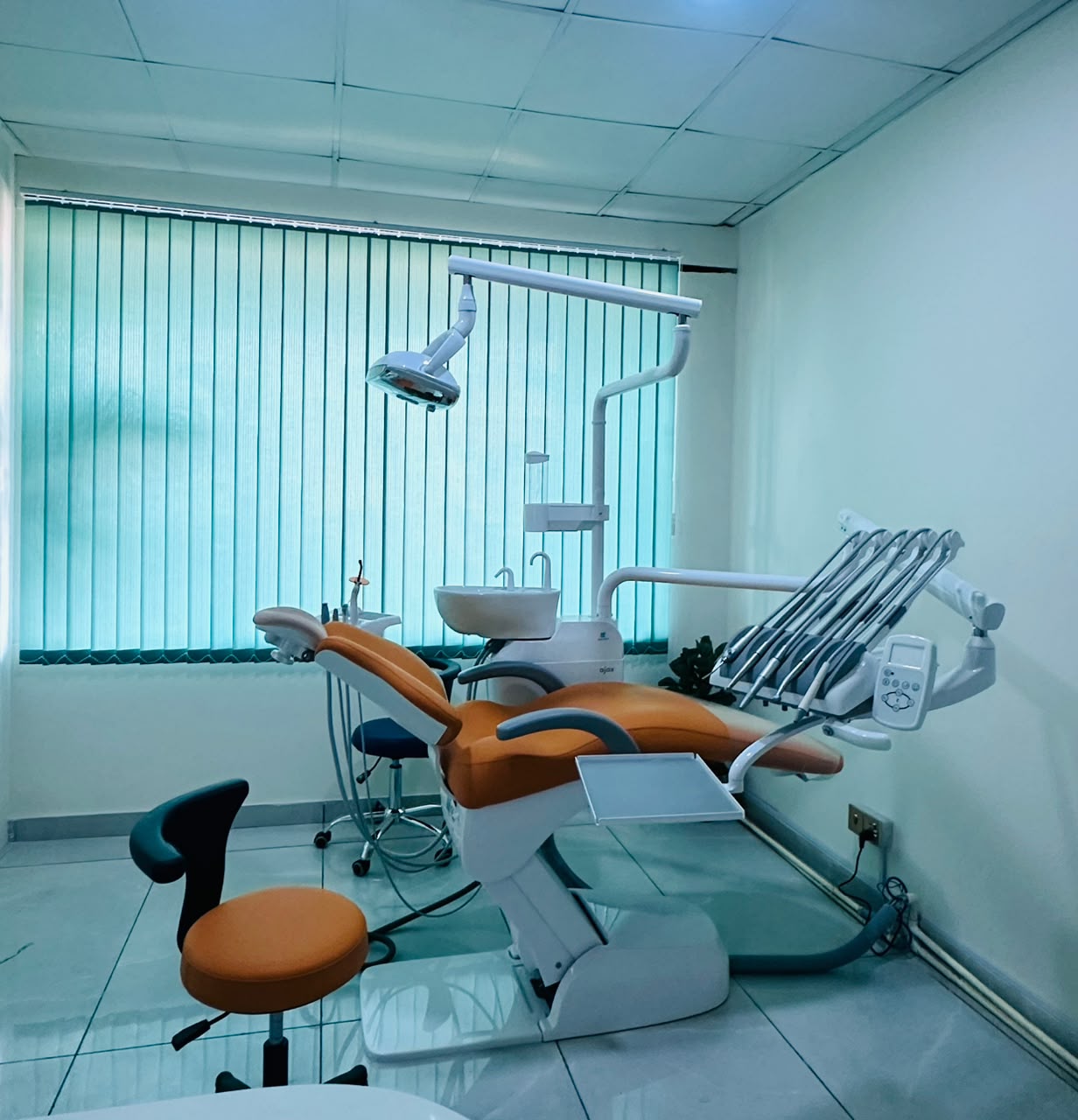 Modern dental treatment room at Gentle Dental Studio